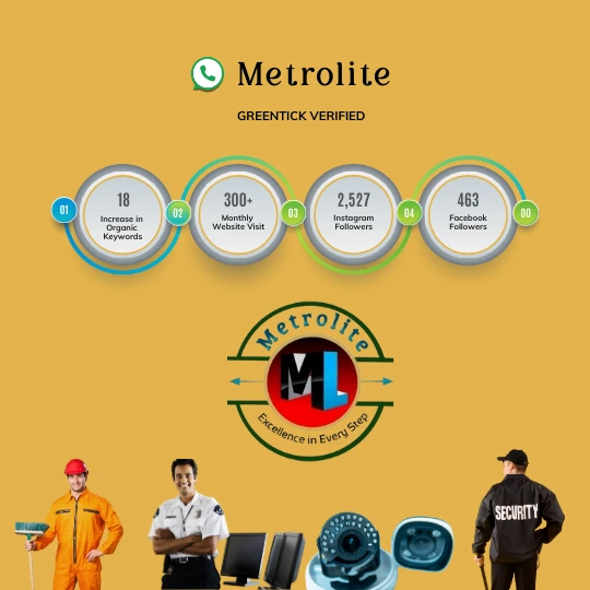 Metrolite case study outcomes for WhatsApp verification, organic search visibility, and social growth