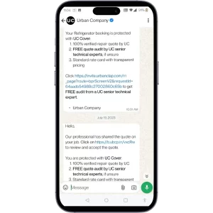 WhatsApp Marketing quotation message