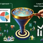 comparison of scattered marketing vs. targeted audience focus