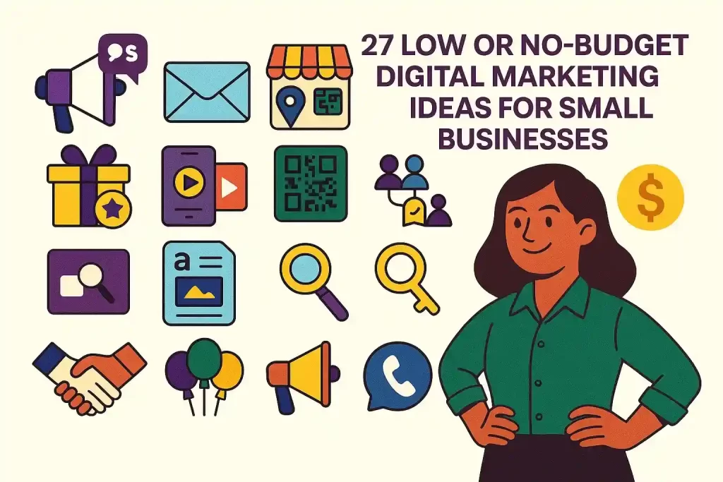 27 Low or No-Budget Digital Marketing Ideas Just For You!