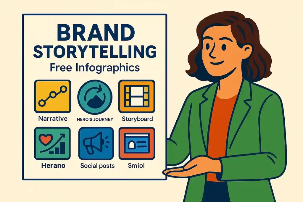 Marketing Storytelling Strategy Infographics: The Unfair Advantage