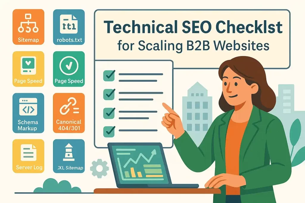 A Technical SEO Checklist for Scaling B2B Websites