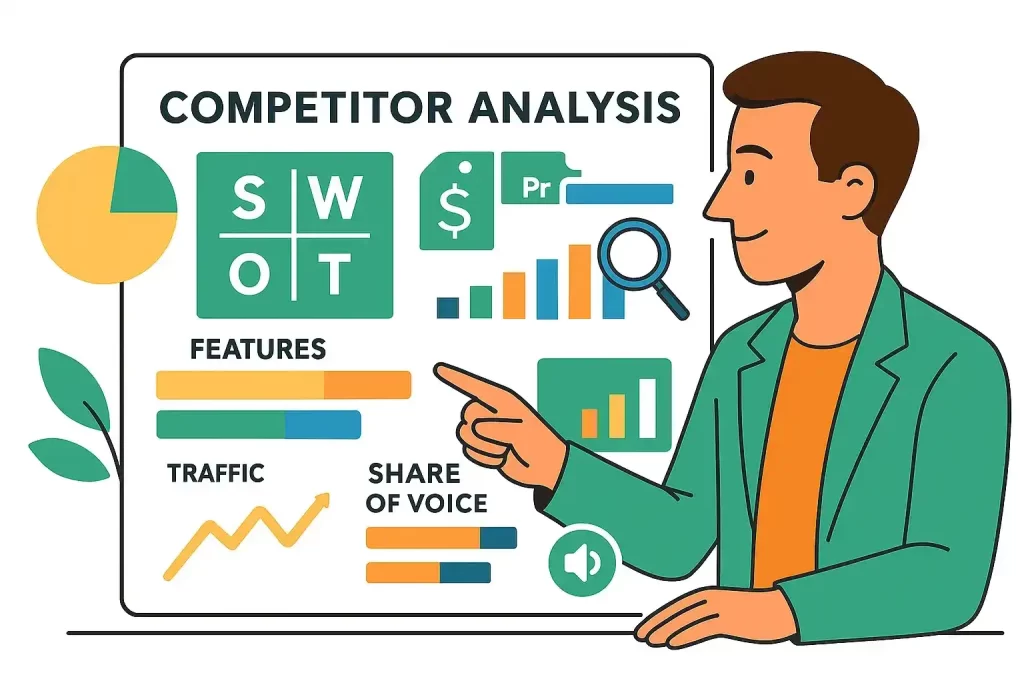 Simple Digital Marketing Competitor Analysis for Entrepreneurs